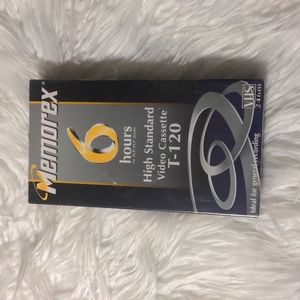 Memorex 6hr high standard recording vhs